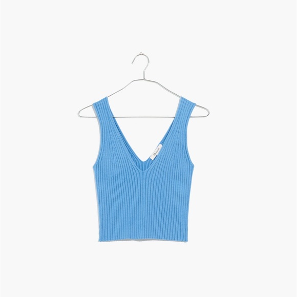 Madewell V-Neck Sweater Tank - Picture 5 of 7